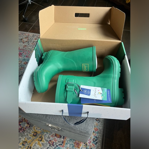 Joules Kelly Neoprene Welly Rain Boots ~ Size 6 - Picture 6 of 8